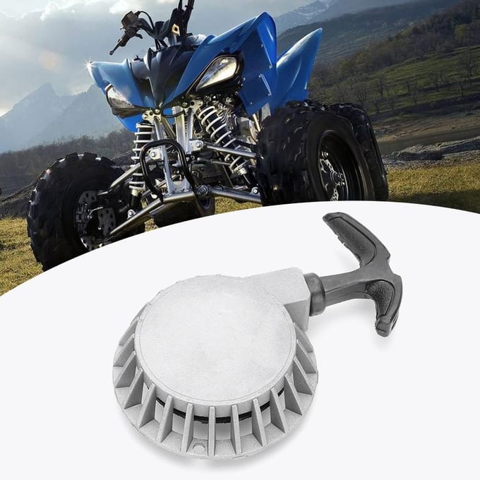 49CC Motor Trekkoord Terugslagstart Starter voor Mini Pocket Fiets Quad Grasmaaier Motorfietsmotoren