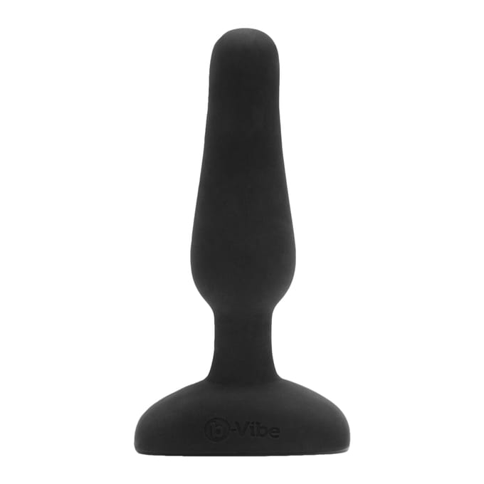 B Vibe Novice Remote Control Buttlug - Zwart
