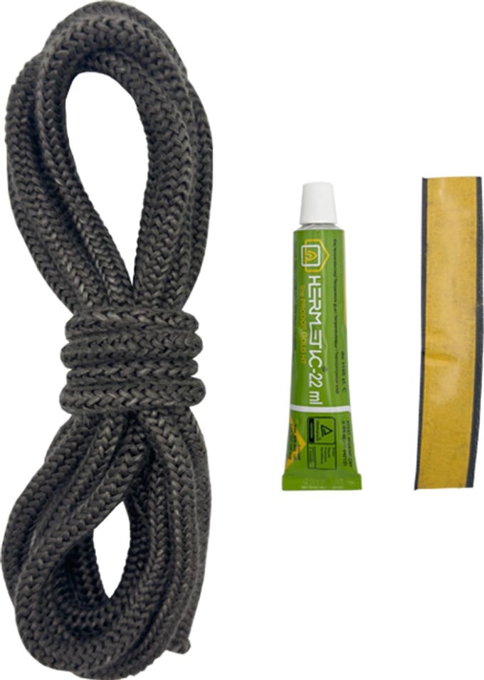 Kachelkoord - rond - 8 mm lengte 3 meter met 1 lijm en tape