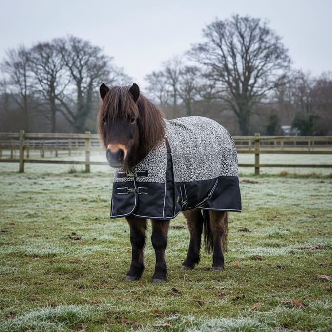 MHS Winterdeken Safari 300 gram 135/165 cm Wit