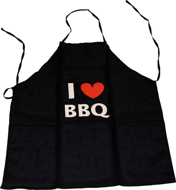 Barbecue schort - I love BBQ