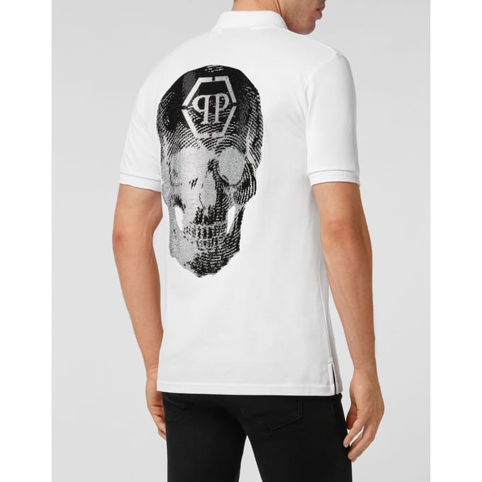 Poloshirt Skull