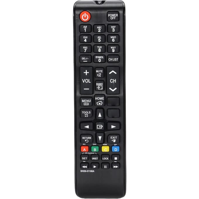 TV Vervangingsafstandsbediening Geschikt voor DB10E DB22D DB32D DB40D DB55E TM1240A LH40DMDSLGAZ TV black
