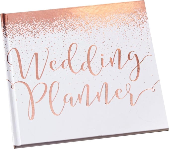 Ginger Ray - Ginger Ray - Wedding planner boek rose gold 46 pagina's