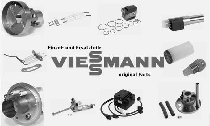 Viessmann 7534257 afdichtingsspantanker zwart zonder flex
