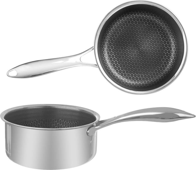 Steelpan Edelstaal COOKCELL 16 cm, 1,5 l - Sauspan - Kookpan - Kookpot - Soeppan