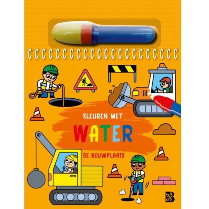 Kleuren met water - De Bouwplaats Kleurboeken