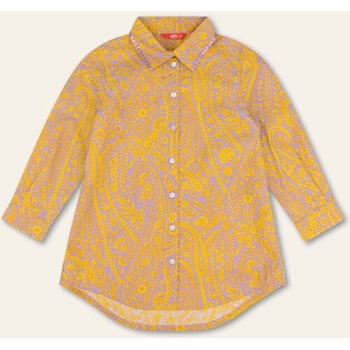 Oilily Big Blouse- maat98/3T Violet