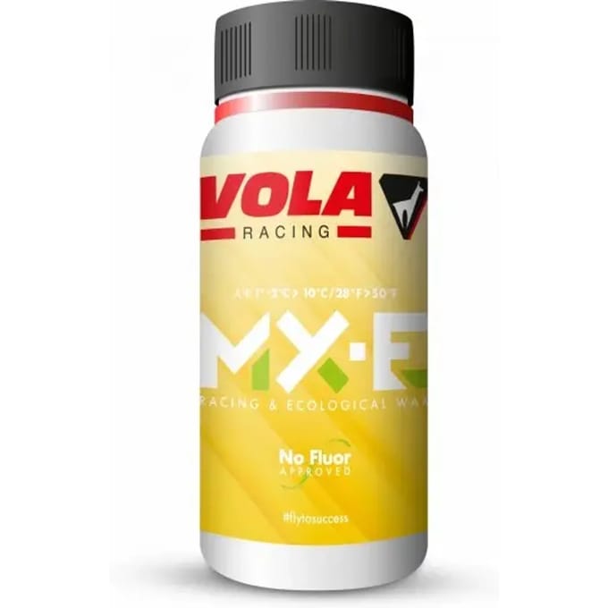 Eco-verantwoorde ski racing wax zonder fluor Vola MX-E