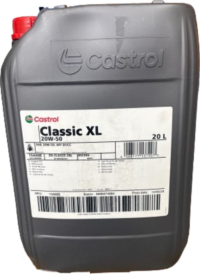 Castrol Classic XL 20W50 20 Liter