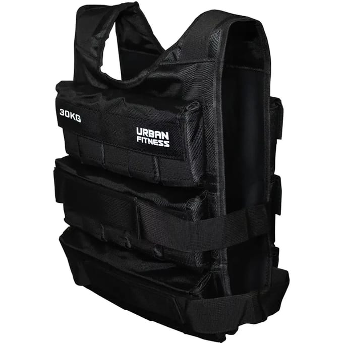 Ufe Verstelbaar Gewichtvest 20kg Zwart 20kg