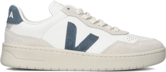 Veja V-90 Sneakers - Suède - Dames - Wit - Maat 36