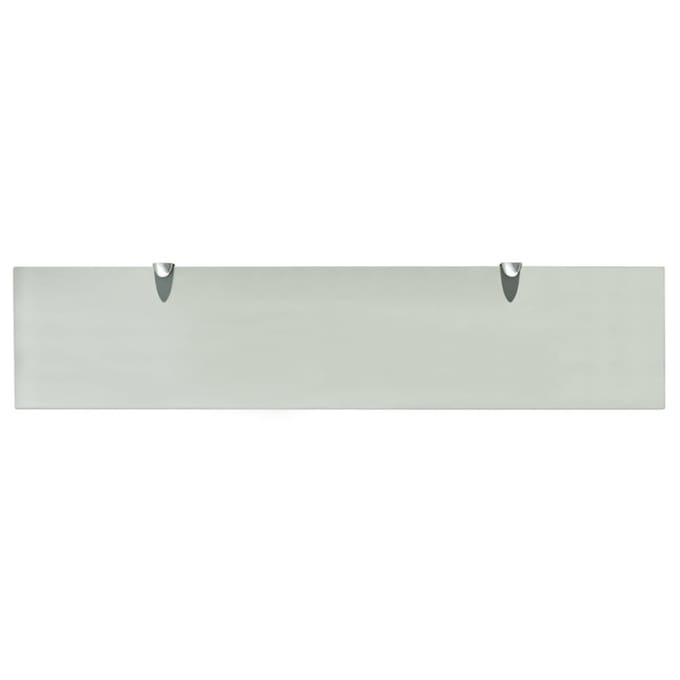 vidaXL - Zwevende - plank - 90x20 - cm - 8 - mm - glas