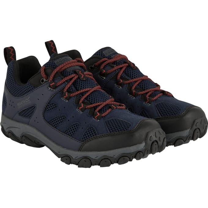 Regatta Heren Edgepoint IV Laag Loopschoenen (Marine/Pottenbakkersklei)