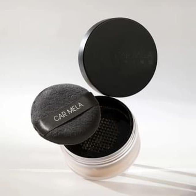 CAR MELA - Oil Control Loose Powder - 3 Colors 01# White - 18g