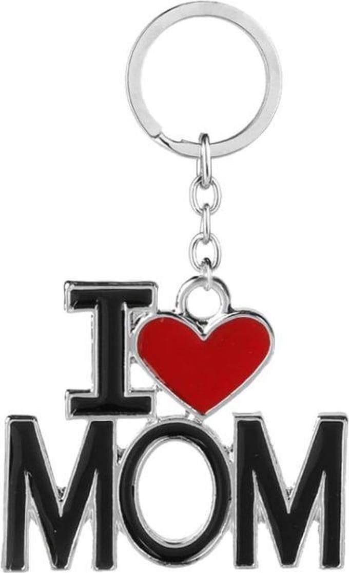 Jumada's - I love Mom - Sleutelhanger - Moederdag