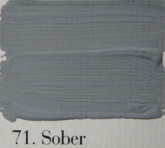 l' Authentique krijtverf, kleur 71 Sober, 2.5 lit