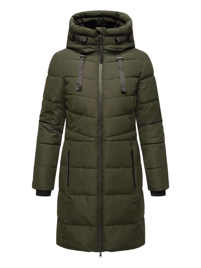 Marikoo Natsukoo dames winterjas – warm, teddyvoering & capuchon