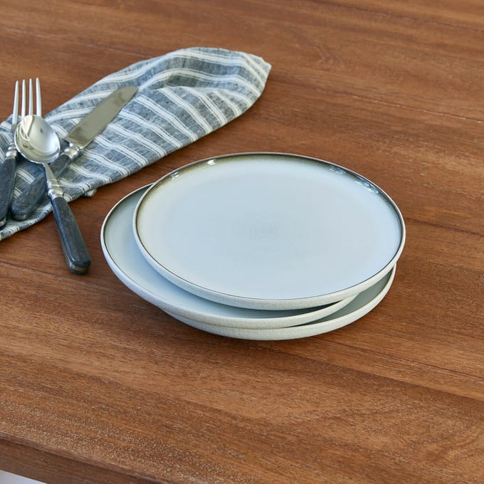 LOBERON Dessertbord set van 6 Eiruna crème