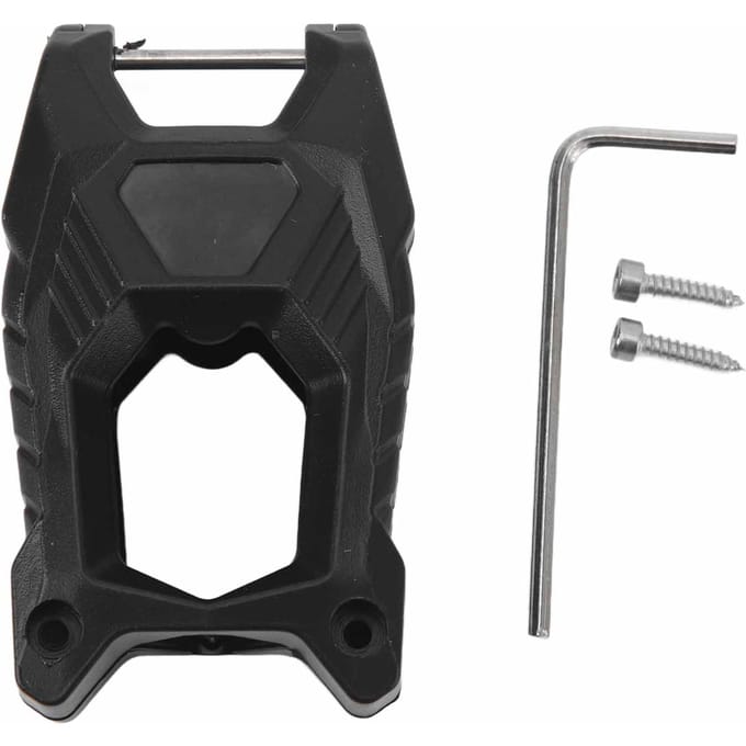 Porte-Clé UTV Noir Anti-Choc Coque de Clé de Contact Porte-Clés avec Trou pour Ryker gray