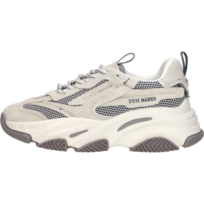 Steve Madden Possession Sneakers - Dames - Grijs - Maat 40