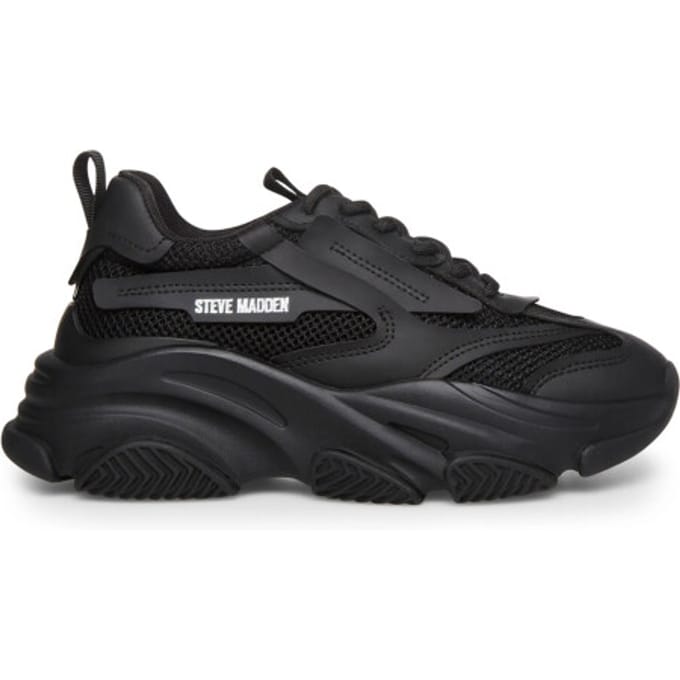 Dames Sneakers Steve Madden Posssession-e Black Zwart - Maat 37