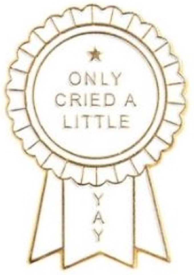 Pin Broche - enamel pin - kledingspeld - Cried award