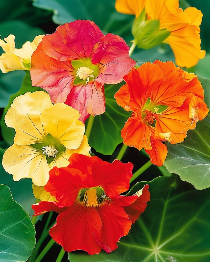2 sets - Oost-Indische Kers Zaden Glorious Gleam Tropaeolum Majus Eenjarig
