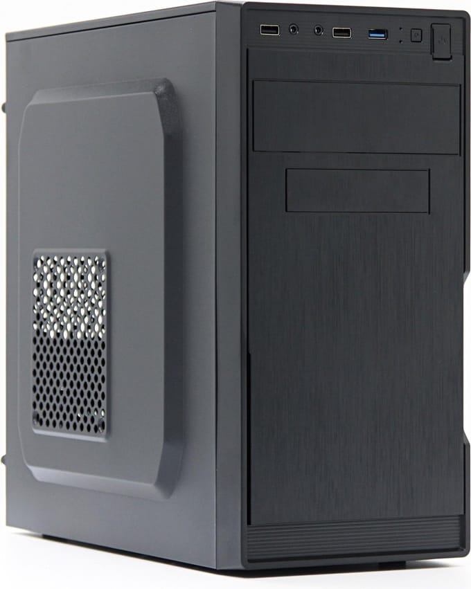 LC Power 2014MB - micro tower - micro ATX - Case - Tower - Zwart