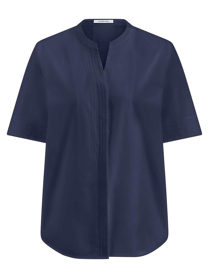 Blouse Van Peter Hahn blauw
