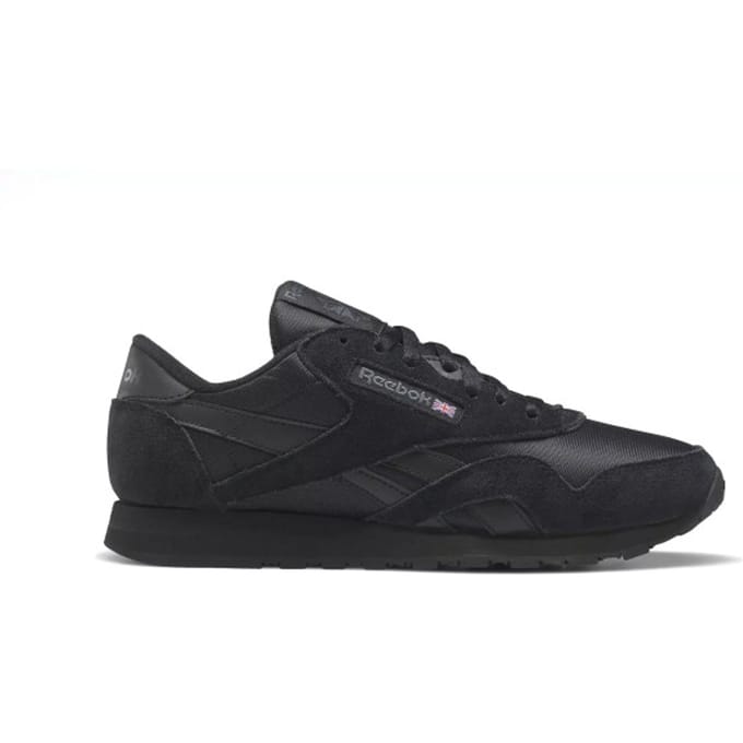 Reebok Classic Nylon - heren sneaker - zwart - maat 40.5 (EU) 7 (UK)
