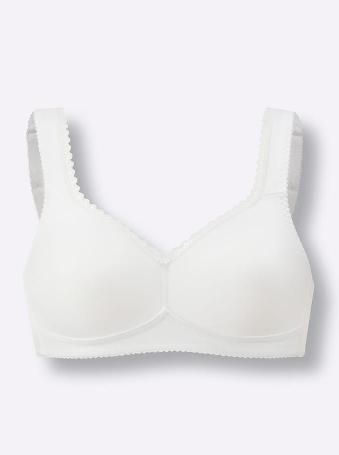 BH zonder beugel Organic cotton Susa | wit | 75A