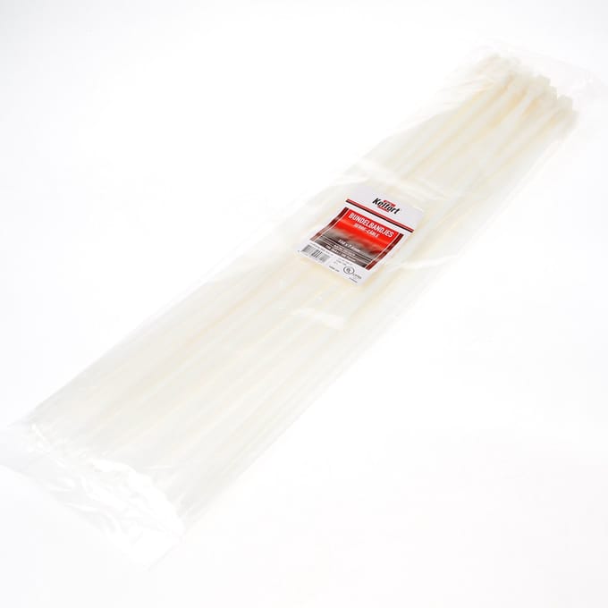 Bundelbandje transparant 550 x 8.0mm