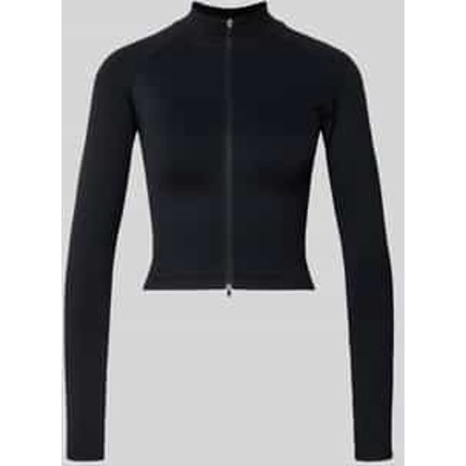 Slim fit jack met tweewegritssluiting