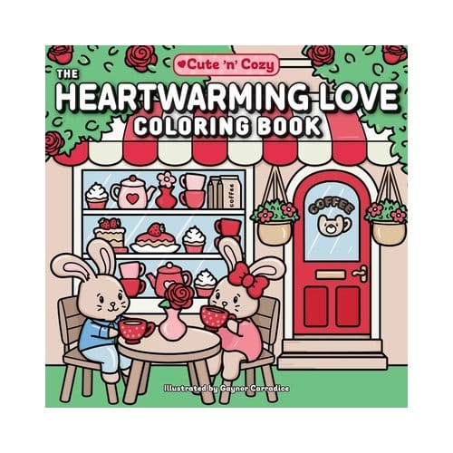 The Heartwarming Love Coloring Book - Cute And Cozy - Gaynor Carradice