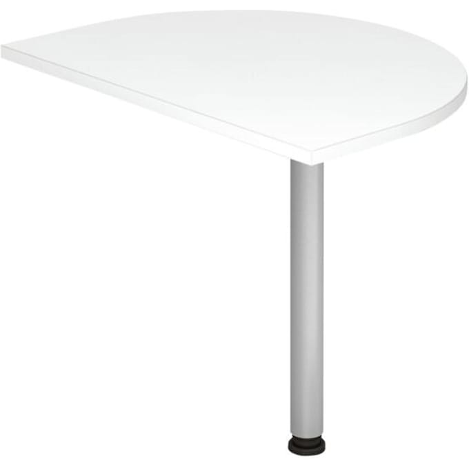 Verlengblad LA60 »OTTO Office Line II« 80 cm halve cirkel incl. steunpoot