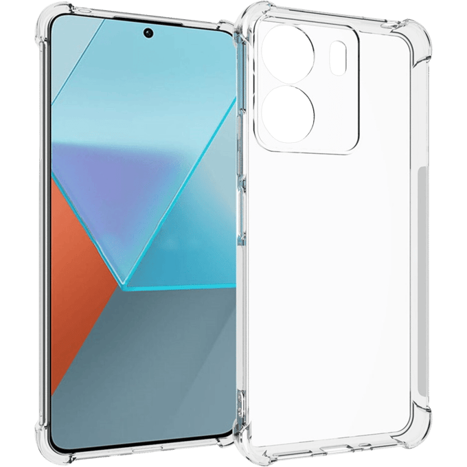 CaseBody POCO C65 / Redmi 13C Shockproof Hoesje Transparant