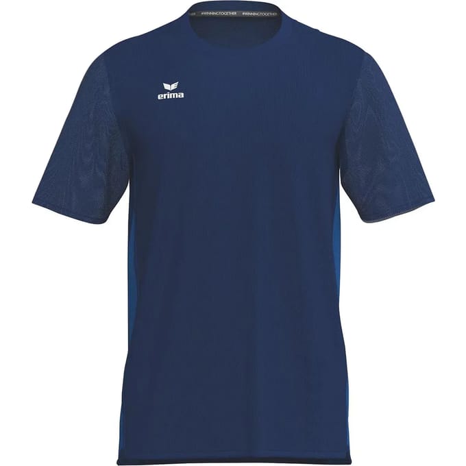 Erima T&F Wings Functioneel T-Shirt Heren - New Navy / New Royal | Maat: M