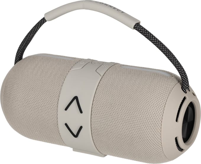 Brainz Bluetooth Speaker met Led - 2x 7W - Beige