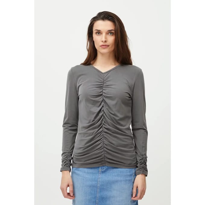 Ronde hals trui voor dames Pulz Jeans Lippa