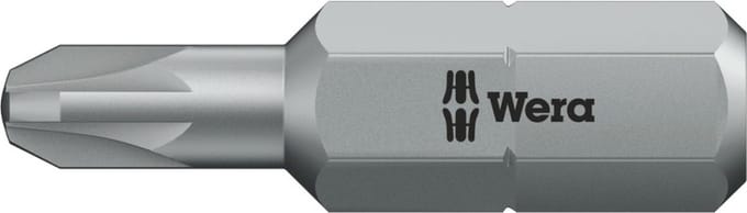 Wera 5135003001 1/4" Pozidrive Snelbouw Bit - PZ2 x 25mm
