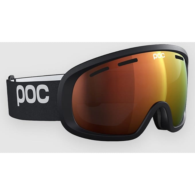 POC Fovea Mid Uranium Black Goggle zwart