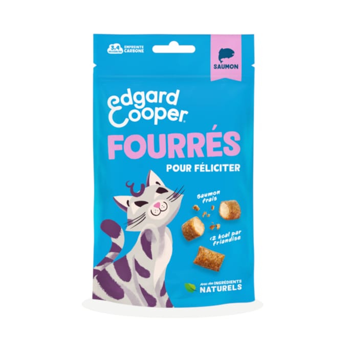60g Edgard & Cooper Kattenkussen Zalm Kattensnacks