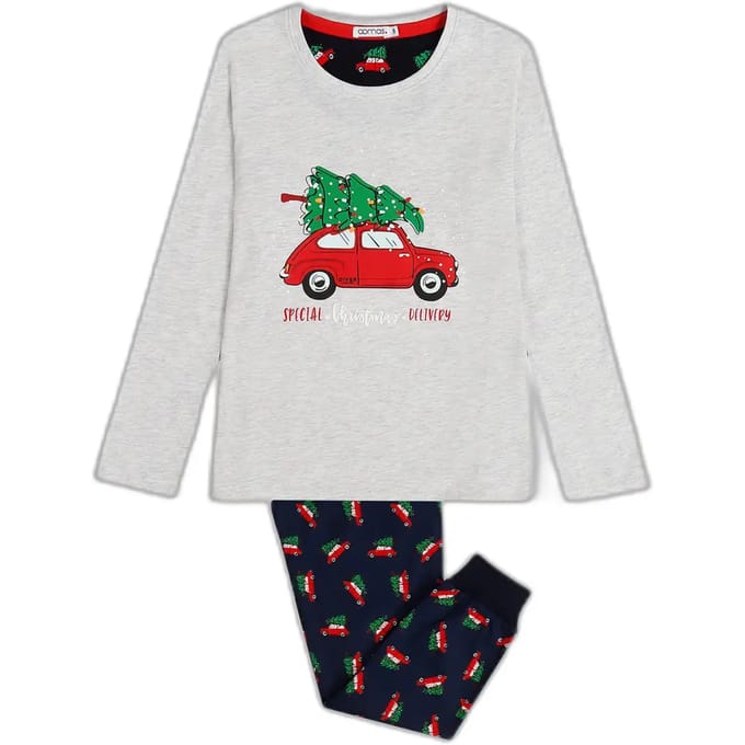 Meisjes pyjama met lange mouwen Admas Xmas Tree
