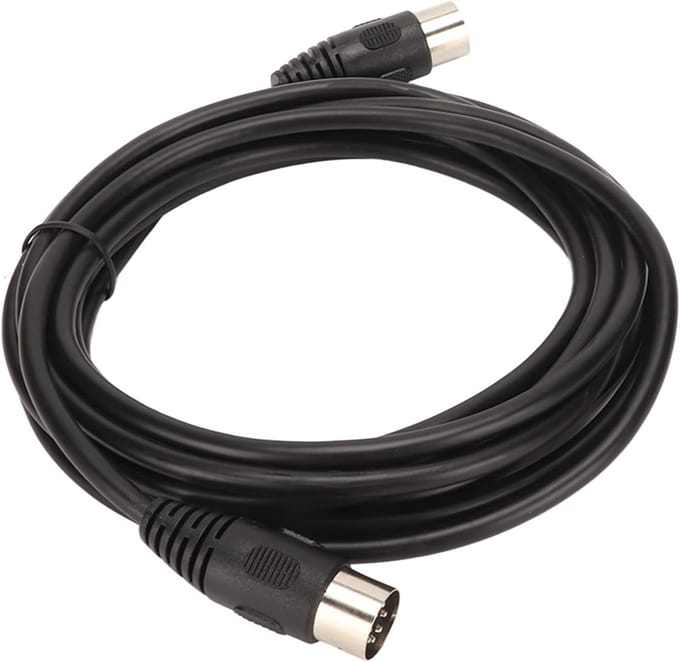 7-Pins DIN Audiokabel Man naar Man 3 Meter voor Stereo Installatie