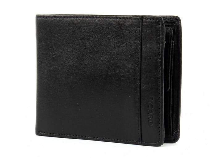 PICARD portemonnee Buddy 1 Wallet Black zwart