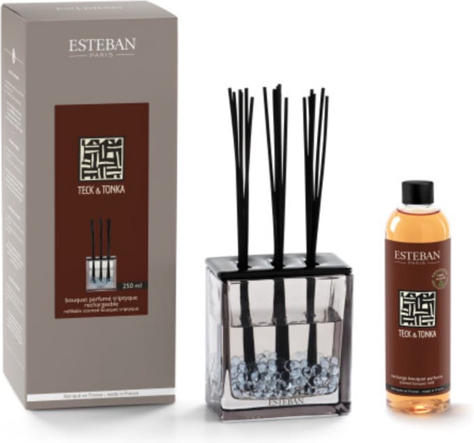 Esteban Classic Teck & Tonka Geurstokjes Triptyque 250ml-2024