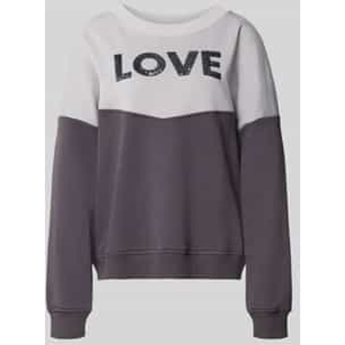 Oversized sweatshirt van puur katoen