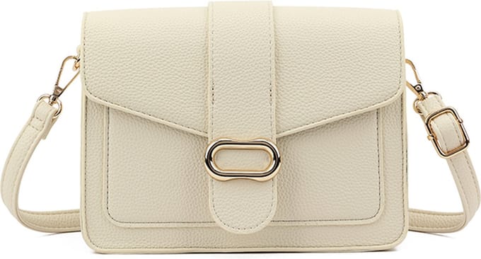 Giuliano kunstlederen schoudertas Fay - Beige - Dames