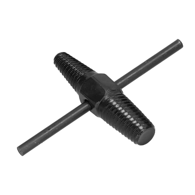 Schroefuitdraaier Multifunctioneel Gebroken Schroef Waterleiding Gebroken Driekantige Klep Uitdraaier black